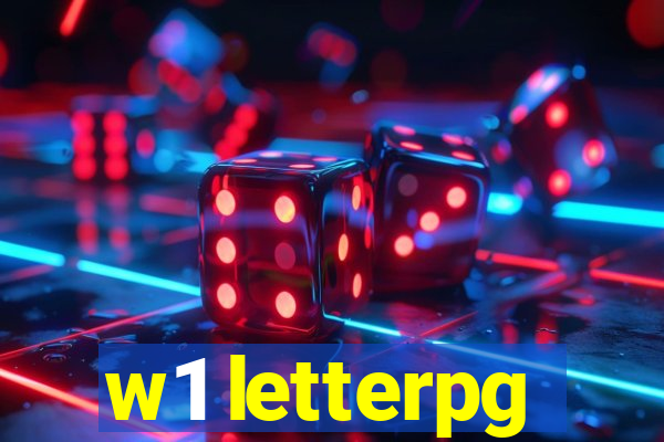 w1 letterpg